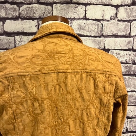 Coldwater Creek Beige Long Sleeve Button Down Jacket Size PXS - Picture 7 of 10